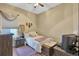 Cozy bedroom with a double bed and a TV at 2533 Wood Pointe Dr, Holiday, FL 34691