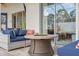 Comfortable wicker furniture around a fire pit at 3527 Conifer Loop, Spring Hill, FL 34609