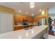 Kitchen with stainless steel appliances and wood cabinets at 414 Bloomfield Dr, Spring Hill, FL 34609