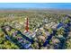 Waterfront property highlighted, near waterway with lush vegetation at 6176 Island Dr, Weeki Wachee, FL 34607