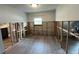 Unfinished bathroom with new flooring at 6176 Island Dr, Weeki Wachee, FL 34607