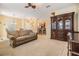 Bright and airy living room with view of kitchen and dining area at 7650 Red Mill Cir, New Port Richey, FL 34653