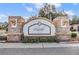 Little Ridge community entrance sign at 7650 Red Mill Cir, New Port Richey, FL 34653