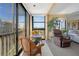 Relaxing living room with water views and comfy seating at 4620 Bay Blvd # 1148, Port Richey, FL 34668