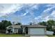 Charming single-story home with a well-maintained lawn, attached two-car garage, and lovely tropical landscaping at 10448 Canary Ave, Weeki Wachee, FL 34613