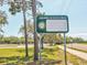 Sign for J. Ben Harrill Recreation Complex at 1904 Gulfview Dr, Holiday, FL 34691