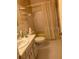 Clean bathroom with a shower/tub combo and vanity at 2260 Costa Rican Dr # 26, Clearwater, FL 33763