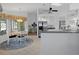 Bright kitchen with an eat-in area and view to Gathering room at 2467 Crystal Lake Dr, Spring Hill, FL 34606
