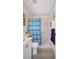 Updated bathroom with shower and new flooring at 7425 Baywood Forest Cir, Spring Hill, FL 34606