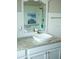 Bathroom with granite countertop and vessel sink at 11261 Redgate St, Spring Hill, FL 34609