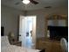 Bright bedroom with a view of the living area at 11261 Redgate St, Spring Hill, FL 34609