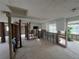 Kitchen featuring modern cabinets and open framework, ready for customization and personalized design updates at 13639 Frances Ave, Hudson, FL 34667
