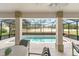 Enjoy the refreshing pool and spacious patio, ideal for outdoor living at 2362 Whisper Walk Dr, Spring Hill, FL 34606