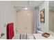 Clean bathroom with shower/tub combo and vanity at 3416 Lori Ln # 4, New Port Richey, FL 34655