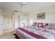 Bright bedroom with king-size bed and en-suite access at 3416 Lori Ln # 4, New Port Richey, FL 34655