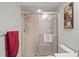 Bathroom featuring a spacious shower stall at 3416 Lori Ln # 4, New Port Richey, FL 34655