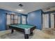 Game room with a pool table at 10525 Hilltop Dr, New Port Richey, FL 34654