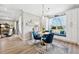 Charming breakfast nook with a window seat and view, perfect for morning coffee at 19907 Tattnall Way, Brooksville, FL 34601