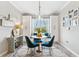 Casual breakfast nook with window seat and view, offering a comfortable eating space at 19907 Tattnall Way, Brooksville, FL 34601