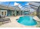 Expansive screened pool and patio, ideal for outdoor relaxation and fun at 5618 Summit View Dr, Brooksville, FL 34601