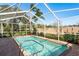 Relaxing screened-in pool perfect for Florida living at 6604 Rosemont Ct, New Port Richey, FL 34655