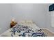 Cozy bedroom with a double bed and a nightstand at 11445 Deercroft Ct, Spring Hill, FL 34609