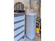 Garage with water softener and storage at 11544 Mcleod St, Spring Hill, FL 34609