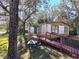 Single wide mobile home with wooden ramp at 12924 Manatee Ave, New Port Richey, FL 34654