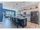 Modern kitchen with granite countertops and breakfast bar at 3240 Spanish Bayonet Dr, Hernando Beach, FL 34607