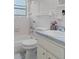 Clean bathroom with shower/tub combo and vanity at 6512 Spring Hill Dr, Spring Hill, FL 34606