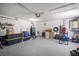 Spacious garage with ample room for storage and vehicles at 10464 Henderson St, Spring Hill, FL 34608