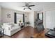 Home office with a comfortable chair and plenty of workspace at 10464 Henderson St, Spring Hill, FL 34608