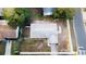 House with a fenced yard, aerial view at 11644 127Th Ave, Largo, FL 33778