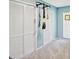 Home gym with TRX straps and ample closet space at 13206 Sumpter Cir, Hudson, FL 34667