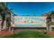 Gulf Harbors Condominiums community entrance sign at 4901 Onyx Ln # 202, New Port Richey, FL 34652