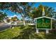 Welcoming entrance to Gulf Harbors Beach Club community at 4901 Onyx Ln # 202, New Port Richey, FL 34652