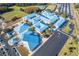 Aerial view of East Lake Middle School campus at 5211 Karlsburg Pl, Palm Harbor, FL 34685