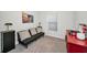 Multi-purpose bedroom with a sofa and storage at 5324 Dellbrook Ave, Spring Hill, FL 34608