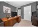 Home office with a desk, computer, and ample workspace at 5324 Dellbrook Ave, Spring Hill, FL 34608