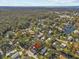 Property location shown in an aerial neighborhood view at 7195 Bethesda Ct, Weeki Wachee, FL 34607