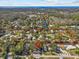 Wide aerial showcasing the property and surrounding canal at 7195 Bethesda Ct, Weeki Wachee, FL 34607