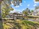Relaxing dockside view with picnic table and fire pit at 7195 Bethesda Ct, Weeki Wachee, FL 34607
