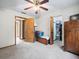 Spacious bedroom with ample closet space and neutral carpeting at 2319 Canfield Dr, Spring Hill, FL 34609