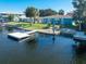 Waterfront home features a private dock and stunning water views at 3291 Minnow Creek Dr, Hernando Beach, FL 34607