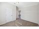 Bright bedroom with carpeted floor and neutral walls at 4620 Tri Par Dr, Sarasota, FL 34234