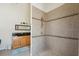 Bathroom features modern fixtures and a tiled shower at 7941 Sycamore Dr, New Port Richey, FL 34654