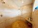 Large walk-in shower with multiple shower heads at 7941 Sycamore Dr, New Port Richey, FL 34654