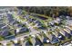 Community featuring various homes and landscape at 10167 Bankston Dr, Hudson, FL 34667