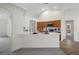 Modern kitchen with a breakfast bar and stainless steel appliances at 12499 Convent Garden Rd, Brooksville, FL 34613