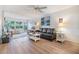 Spacious living room with hardwood floors and ample natural light at 3644 Trophy Blvd, New Port Richey, FL 34655